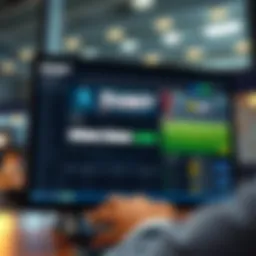 Interface of 1xbet platform showcasing user registration