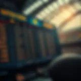 An engaging depiction of sports betting with various odds displayed.