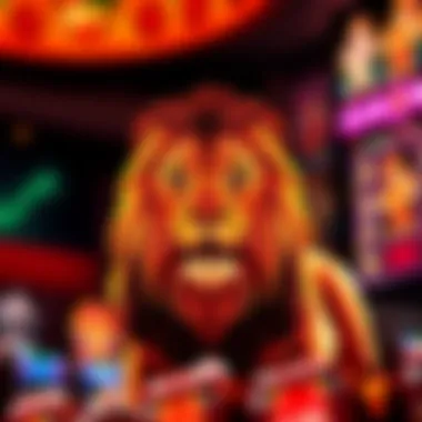 Symbolic representation of 5 Lions Megaways slot game mechanics