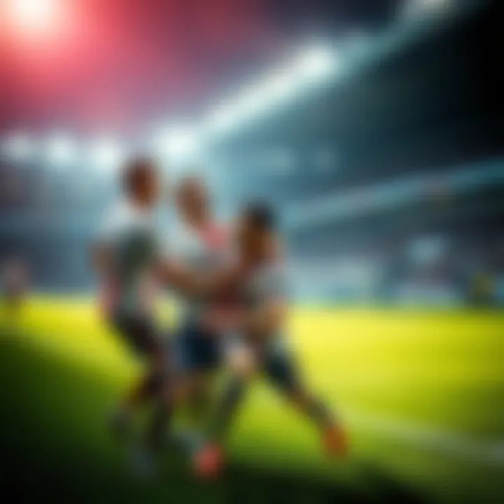 Celebration of a Goal Celebration of a goal by Argentinos Juniors