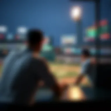 An informative visual summarizing legal considerations in online baseball betting.