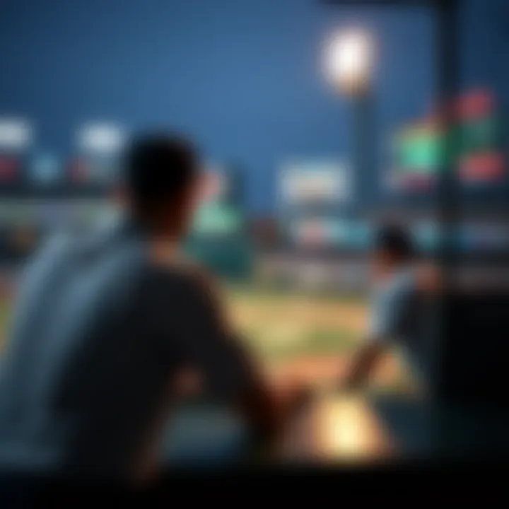 An informative visual summarizing legal considerations in online baseball betting.