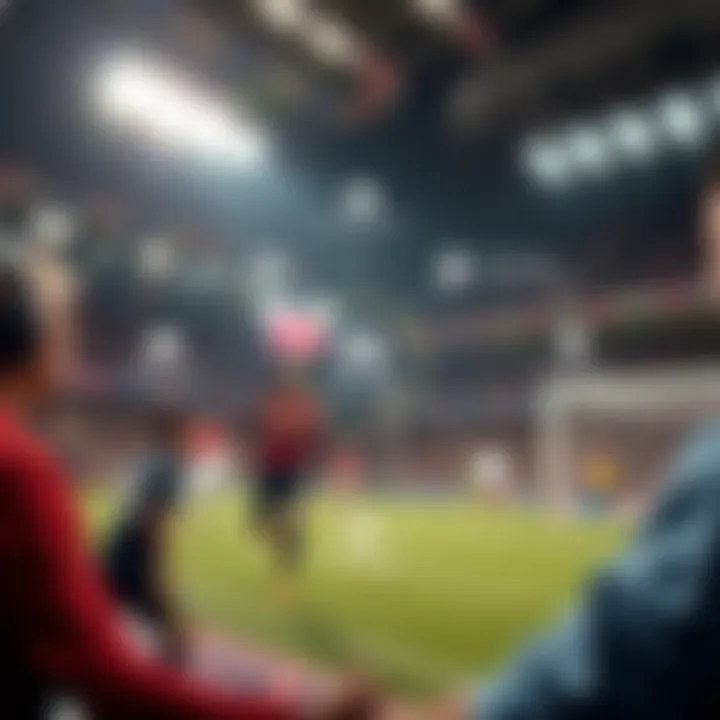 Infographic showing various services offered by betting platforms