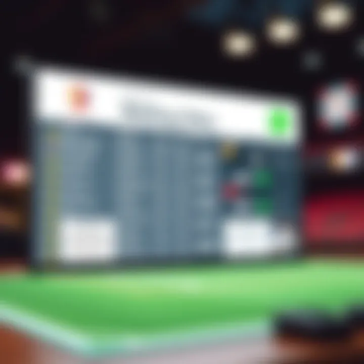 Diagram illustrating the functions of betting sites