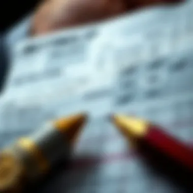 Analyzing Your Betting Selections A close-up of a betting slip filled out with various horse selections