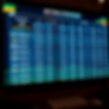 Understanding Betting Strategies in Horse Racing A strategic betting chart displaying various betting options and odds