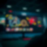 A modern Bitcoin casino interface showcasing various games