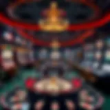 An overview of various casino games showcasing their unique features