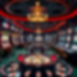 An overview of various casino games showcasing their unique features