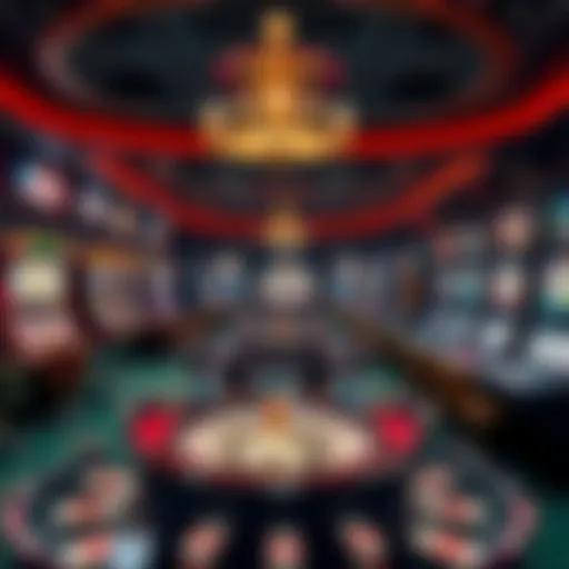 An overview of various casino games showcasing their unique features