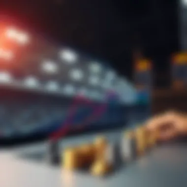 Graph illustrating trends in online betting