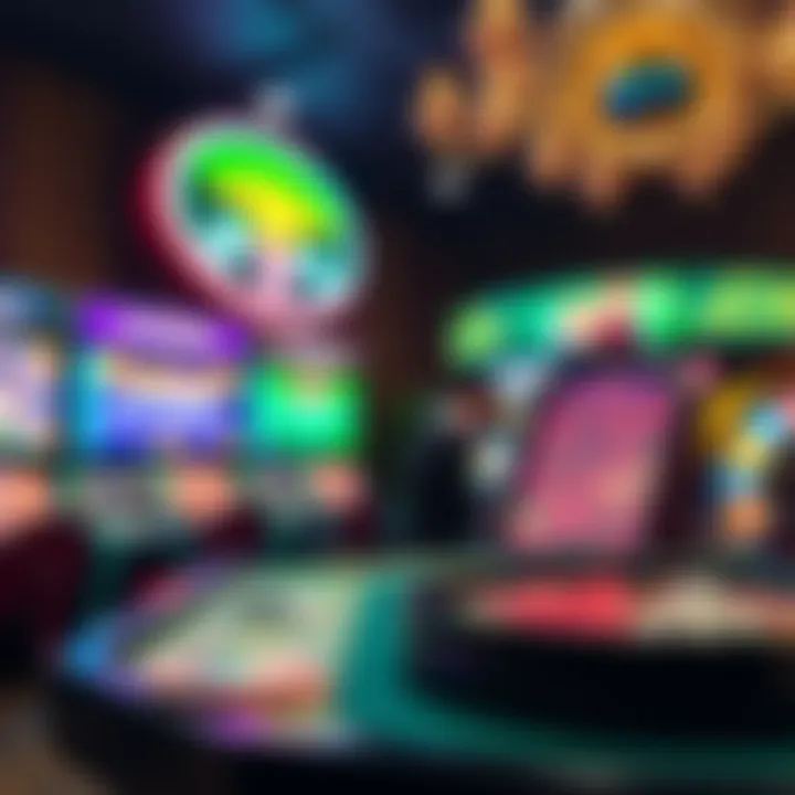 Diverse selection of popular casino games available online