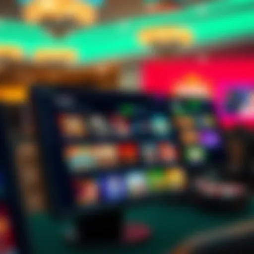 User interface of a modern casino site showcasing various games