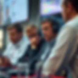 Panel of experts analyzing race results