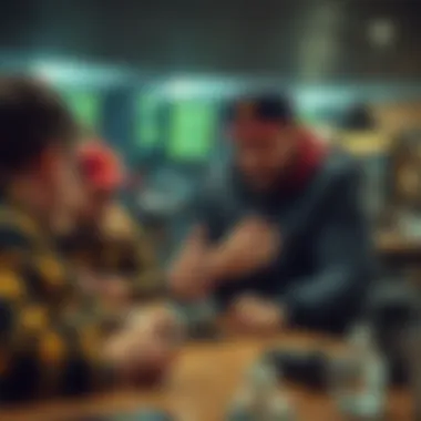 Community sharing experiences in betting