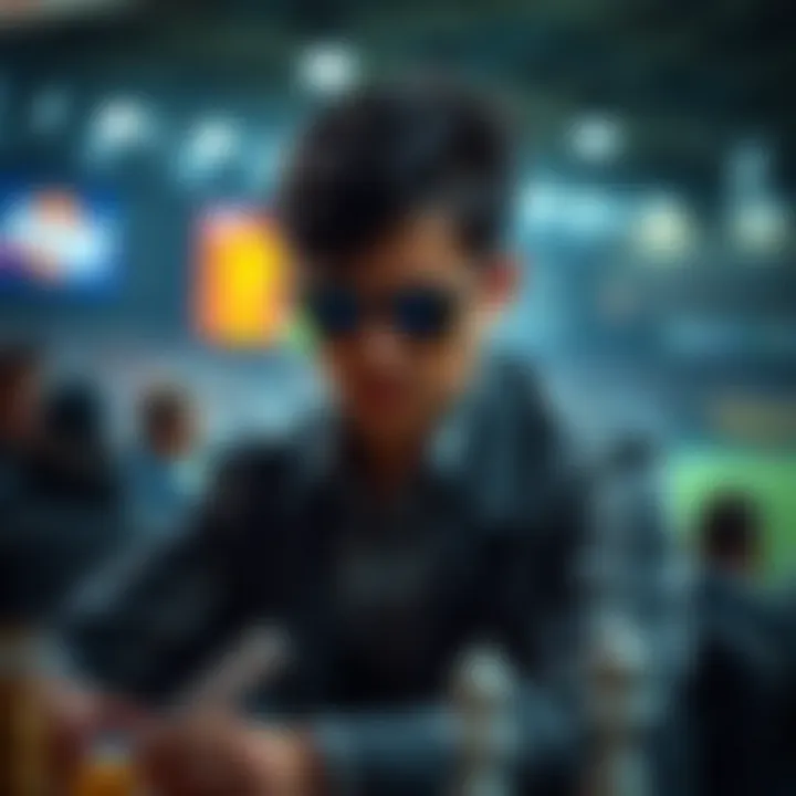 An illustration depicting the essence of crash games in the betting landscape