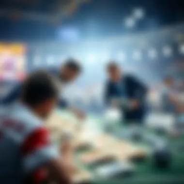 Graphic representation of unique betting strategies for crash games