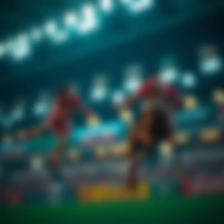 A visual representation of risk management in betting