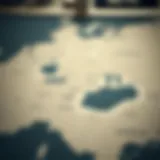 Strategic map of DRX and T1 showing key areas of conflict