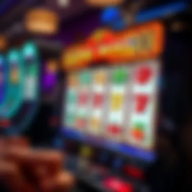 Strategic gameplay in an online slot machine