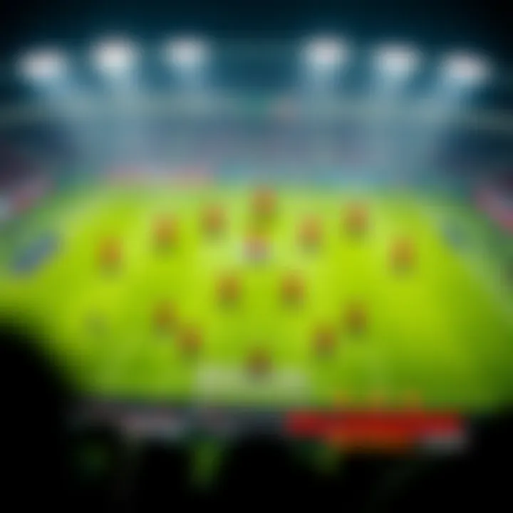 Galatasaray Tactical Formation Tactical formation diagram of Galatasaray