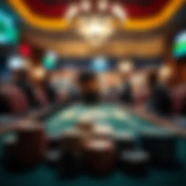 A legal framework graphic concerning gambling regulations