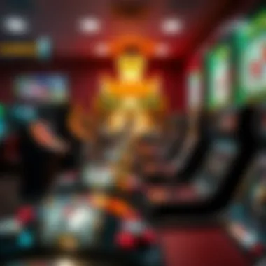 Historical evolution of slot games showcased visually