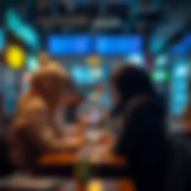 Information exchange among users