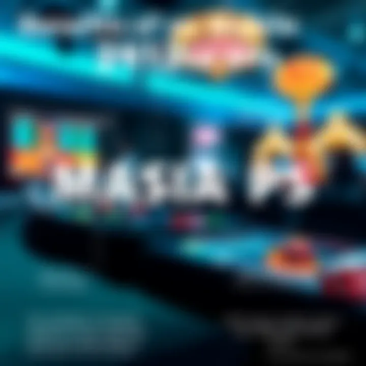 An infographic showcasing the benefits of using casino apps