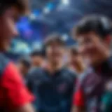 Intense competition during LPL playoffs