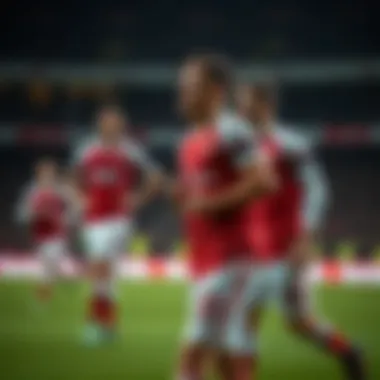 Arsenal's Crucial Players Key players of Arsenal during the match