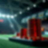 Conceptual illustration of margin calculation in betting