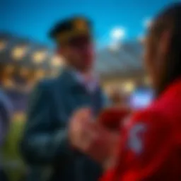 User engaging with a mobile betting application