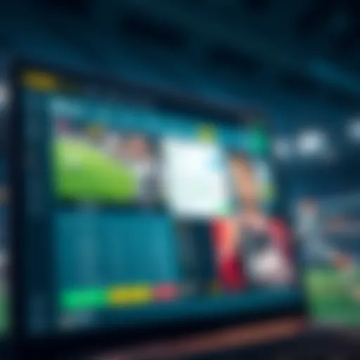 Overview of NextBet interface
