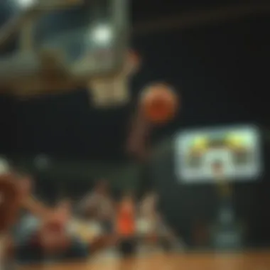 Historical evolution of basketball culture in Oklahoma depicted through vintage photos.