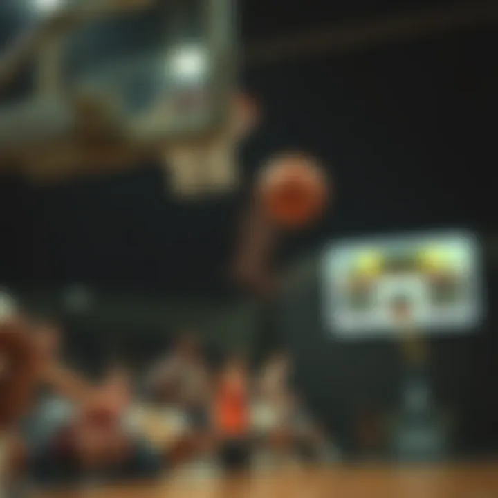 Historical evolution of basketball culture in Oklahoma depicted through vintage photos.