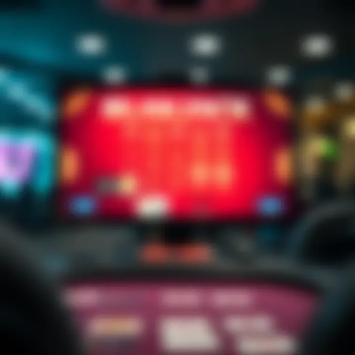 An engaging online blackjack game interface