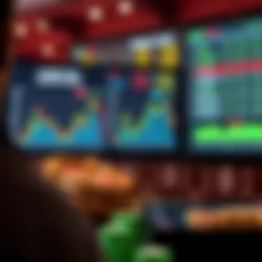 Strategic betting options illustrated with charts and data