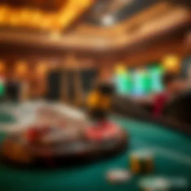 A legal concept image reflecting online gambling regulations