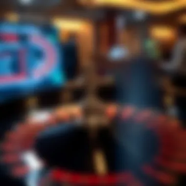 Technological elements supporting online roulette gaming