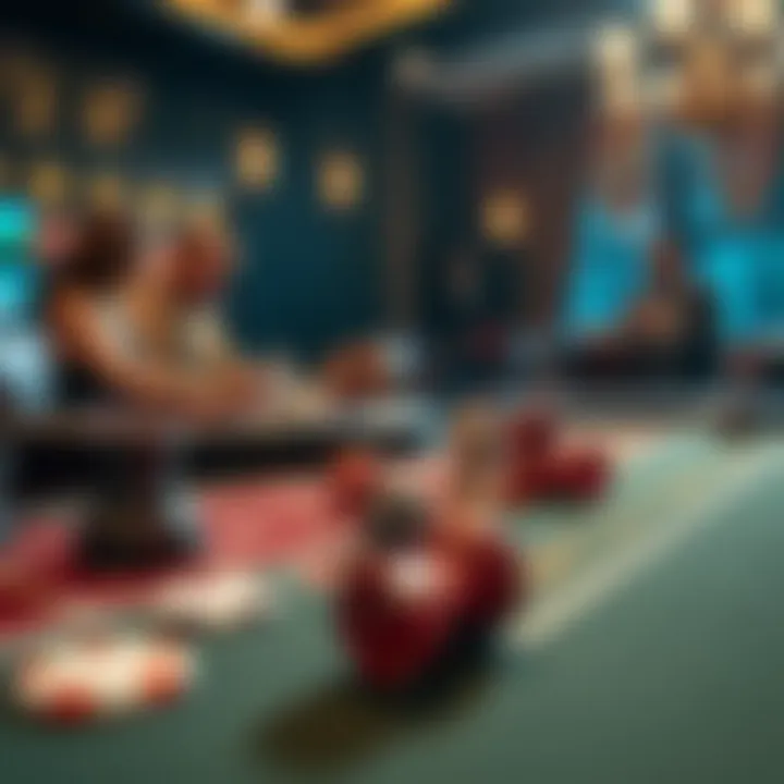 Mastering Betting Strategies for Online Table Games Strategic betting techniques illustrated on a gaming table