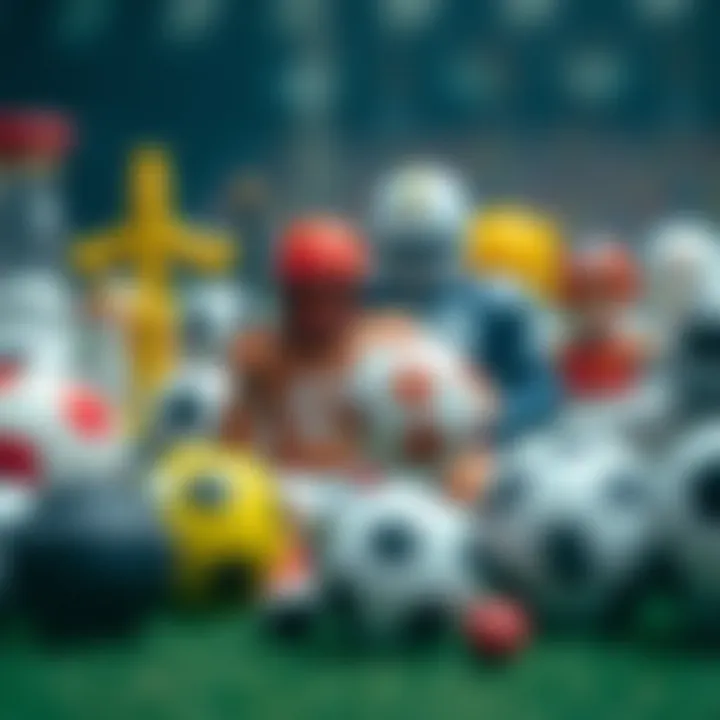 Various sports icons representing the diversity of betting options