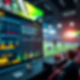 Dynamic sports betting interface on a digital platform