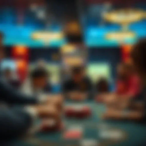 Conceptual representation of rakeback in online gambling