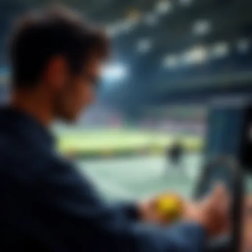 Live tennis match analysis