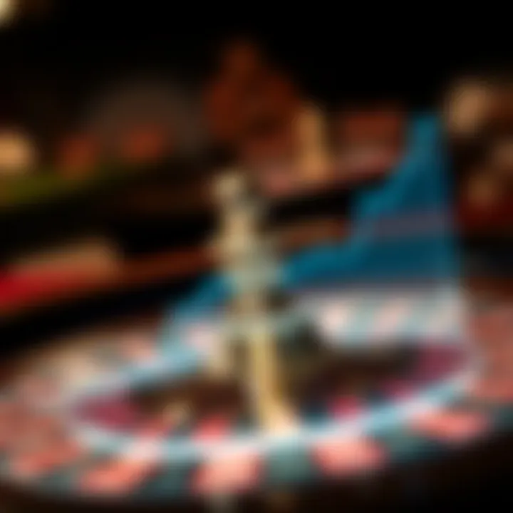 Graph illustrating the statistical probabilities of roulette outcomes