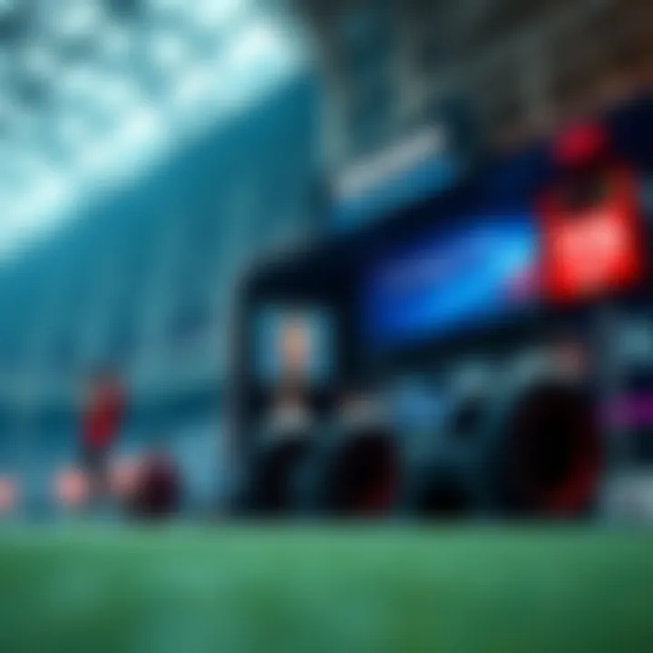 Illustration of secure mobile betting environment