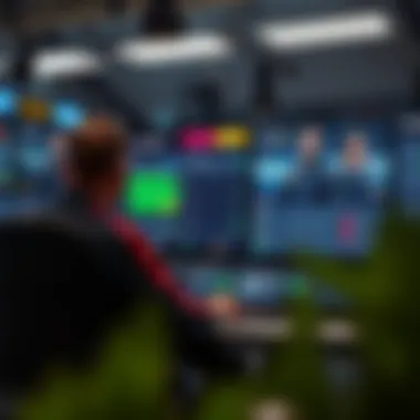 Illustration of secure online betting environment