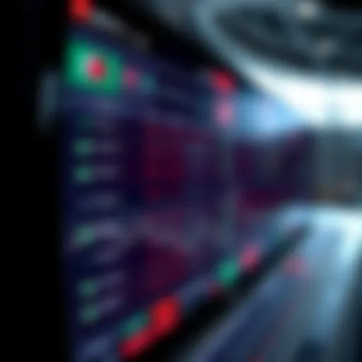 A visual representation of a sports betting interface, showcasing various betting options and odds.