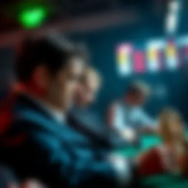 A captivating illustration showing the essence of the staking game concepts